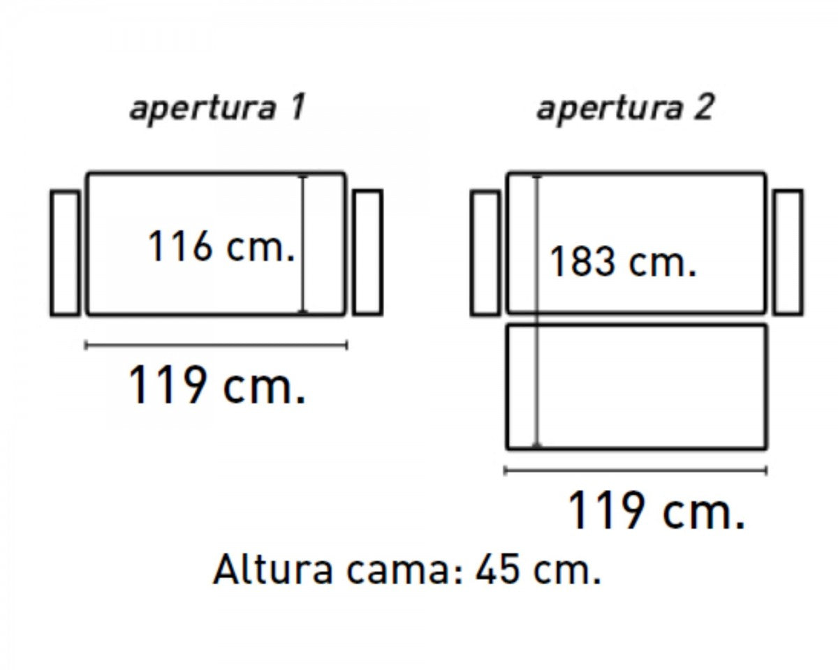 Sofá cama Bilbao