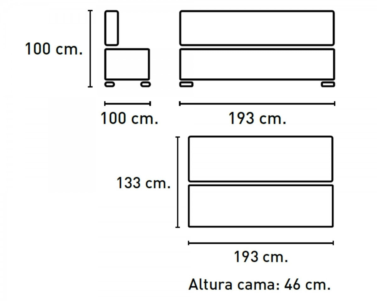 Sofá cama Romeo