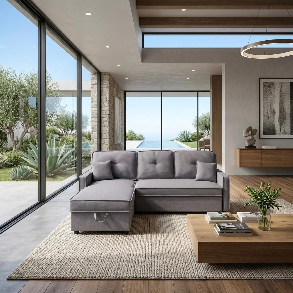 Sofá cama Chaise Longue Dax
