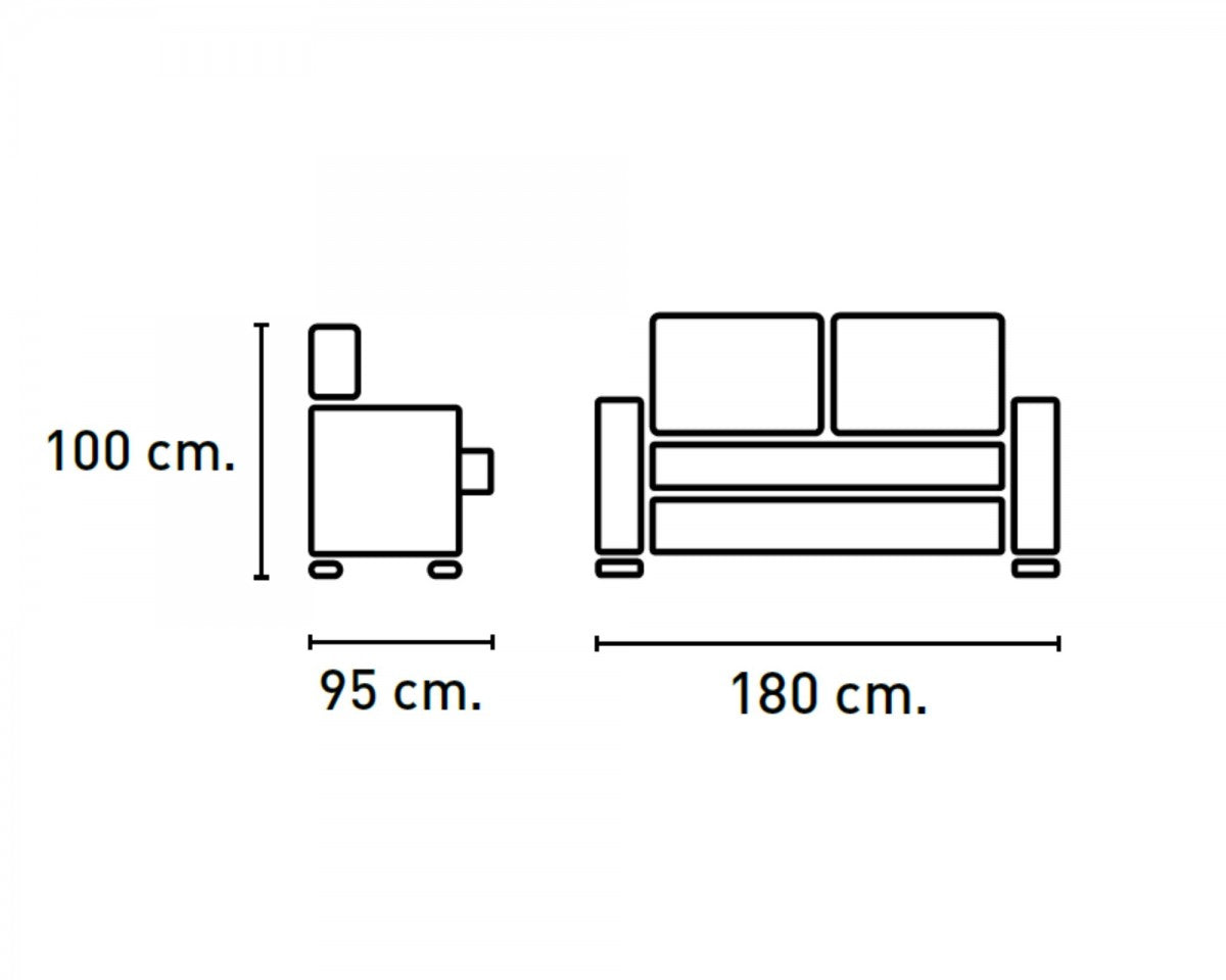 Toyota 2-seater sofa