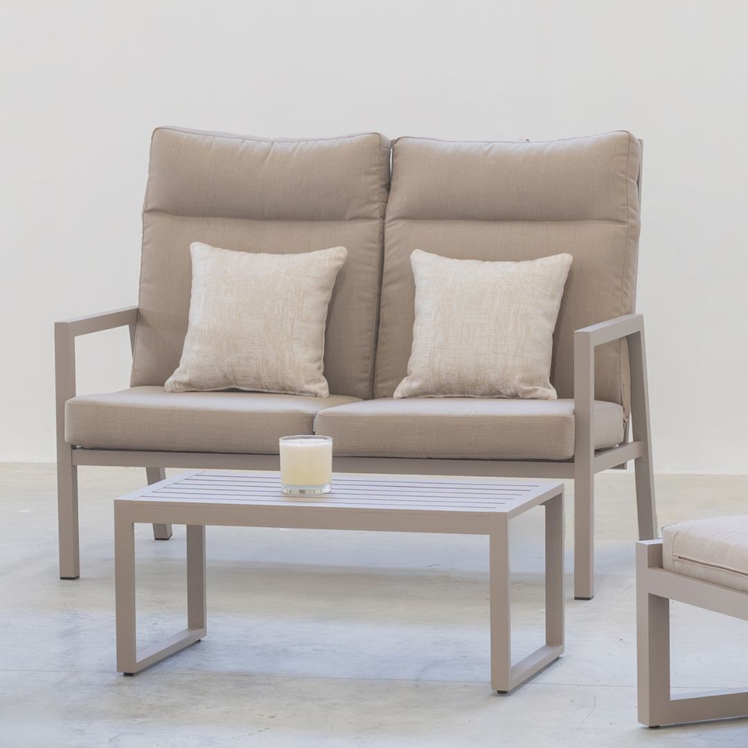Sofa de jardin 2 plazas HASTON