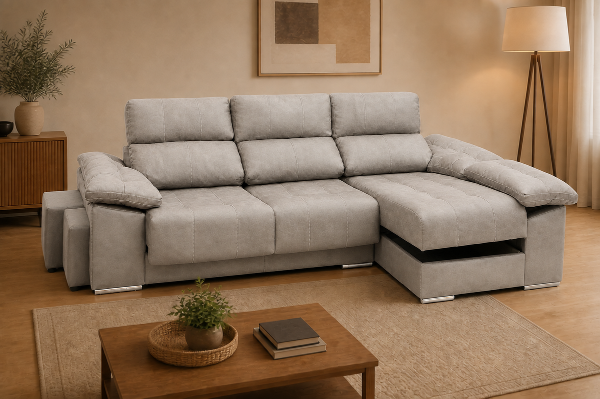 Chaise longue Toyota — vista 3/4 derecha — Cairo Perla